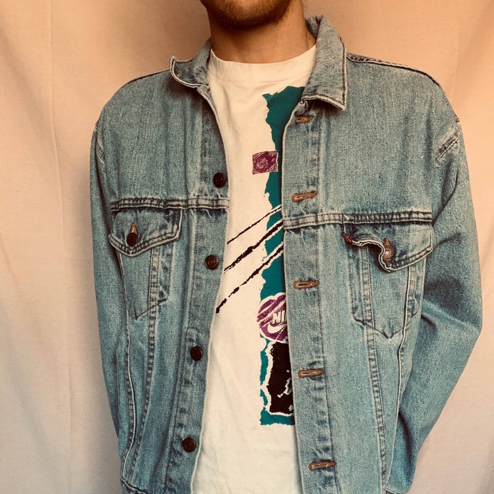 Vintage Levi’s Painted Denim Jacket - Picture 1 of 7